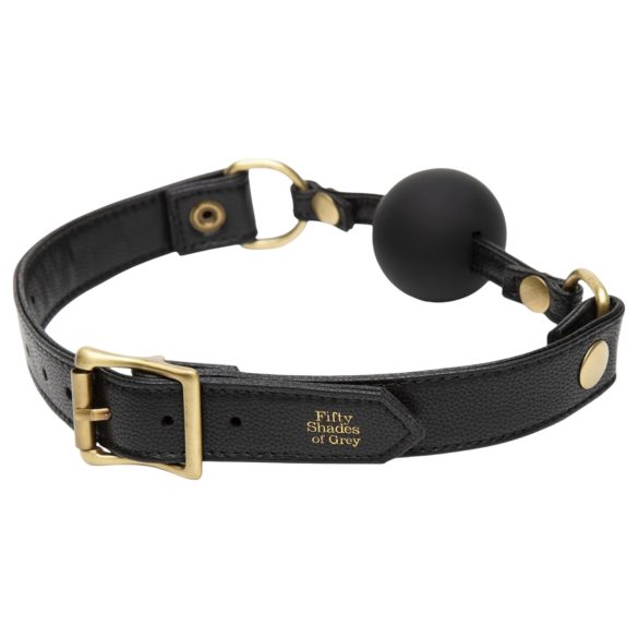 Fifty Shades of Grey - bitgag - justerbar rem - svart