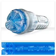 Fleshlight Turbo Core - masturbator med sugfunktion - blå