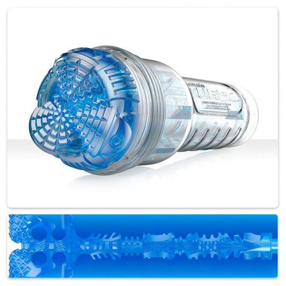 Fleshlight Turbo Core - sugande blå masturbator