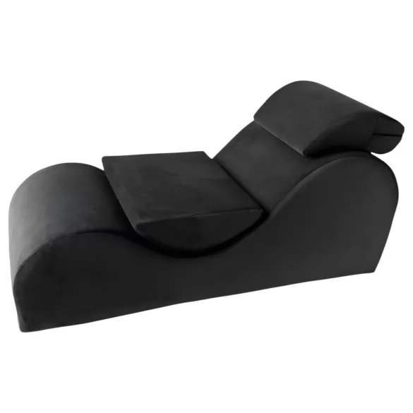 Liberator - tantra fåtölj - justerbar loungemodell - svart
