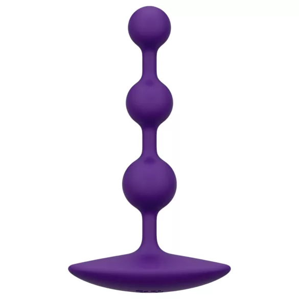 ROMP - analdildo med pärlor - silikon lila