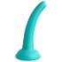 Dillio Curious Five - turkos dildo (15cm) i silikon