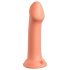 Dillio Big Hero - sugkopp silikon dildó (17cm) - orange
