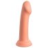 Dillio Big Hero - sugkopp silikon dildó (17cm) - orange