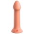 Dillio Big Hero - sugkopp silikon dildó (17cm) - orange