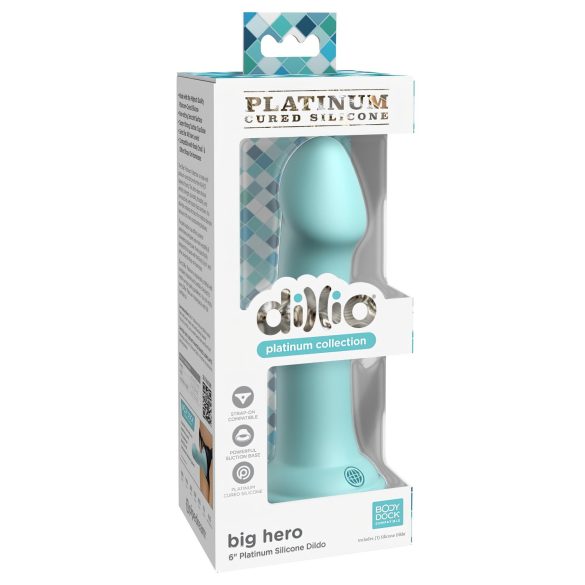 Dillio Big Hero sugleksak (17cm) - turkos