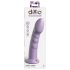 Dillio Super Eight Sugkoppsdildo i silikon (21cm) - lila