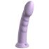 Dillio Super Eight Sugkoppsdildo i silikon (21cm) - lila