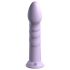 Dillio Super Eight Sugkoppsdildo i silikon (21cm) - lila