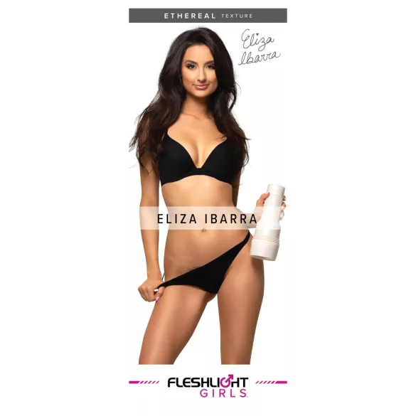Fleshlight Eliza Ibarra Ethereal - realistisk konstgjord vagina (naturell)