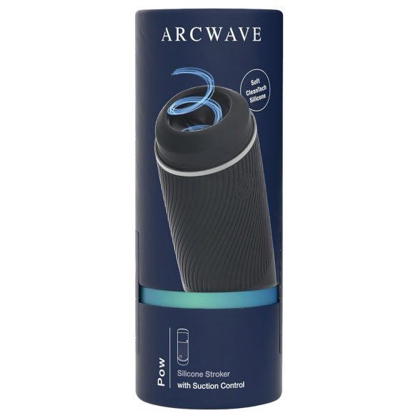 Arcwave Pow - manuell sugande masturbator (svart)
