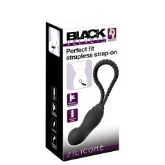 Black Velvets - strap-on dildo - justerbar passform - svart