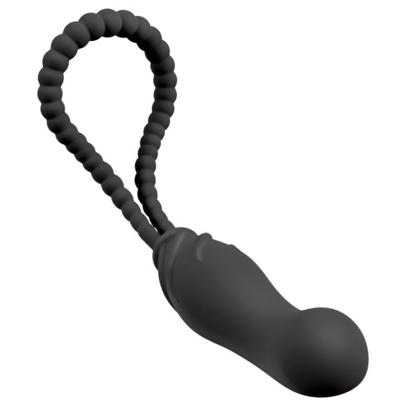 Black Velvets - strap-on dildo - justerbar passform - svart