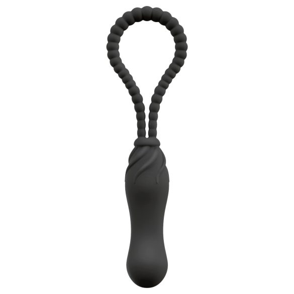 Black Velvets - strap-on dildo - justerbar passform - svart