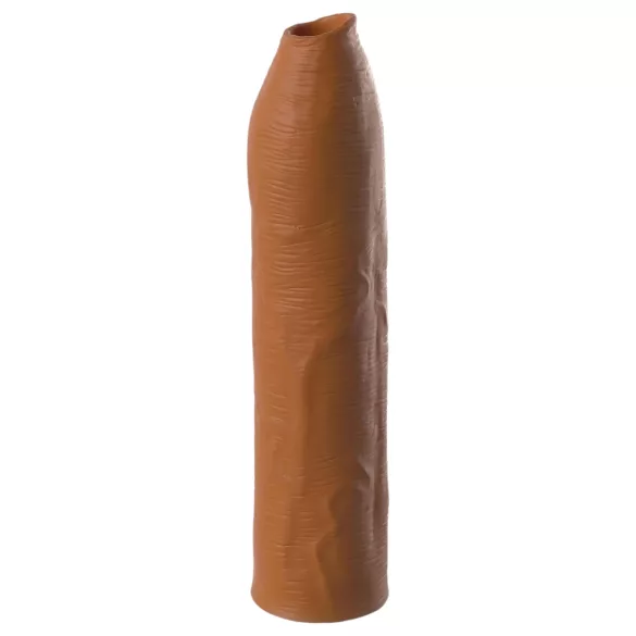 Pipedream X-TENSION Elite - justerbart öppet penisskydd (naturfärg)