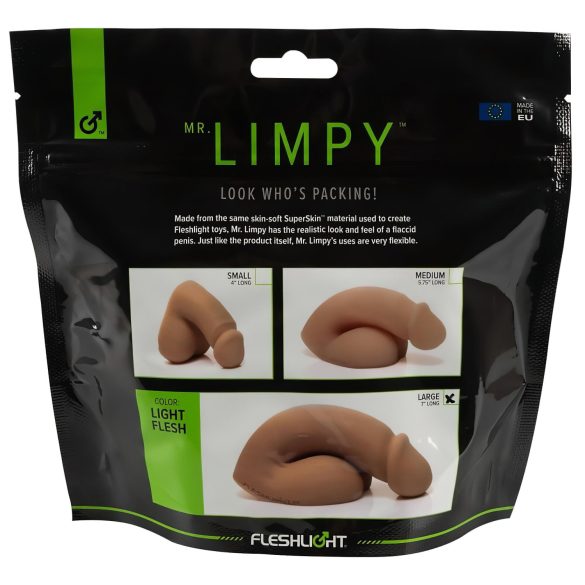 Mr. Limpy - realistisk dildo - stor - hudfärg