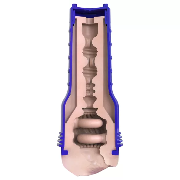 Fleshlight Boost Bang - realistisk vagina masturbator - naturfärg
