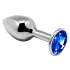 Alive - analplugg set - metall - silver