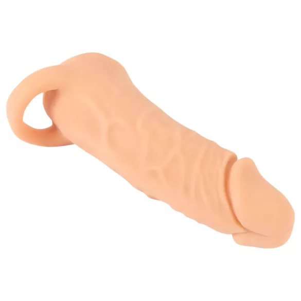 Nature Skin - penishylsa och masturbator - naturfärg - 18 cm