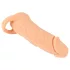 Nature Skin - penishylsa och masturbator - naturfärg - 18 cm
