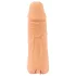 Nature Skin - penishylsa och masturbator - naturfärg - 18 cm