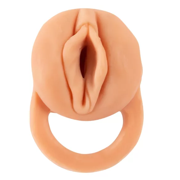 Nature Skin - penishylsa och masturbator - naturfärg - 18 cm