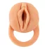 Nature Skin - penishylsa och masturbator - naturfärg - 18 cm