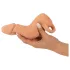 Nature Skin - penishylsa och masturbator - naturfärg - 18 cm