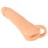 Nature Skin - 2i1 Fick och Penishylsa - 23 cm (Natur)