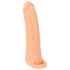 Nature Skin - 2i1 Fick och Penishylsa - 23 cm (Natur)