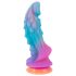 Beasty Cocks - utomjordisk silikon dildo (blå-orange)