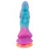 Beasty Cocks - utomjordisk silikon dildo (blå-orange)