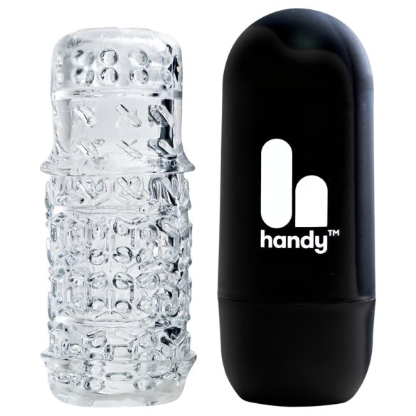 The Handy TrueGrip Gen 2 - onani är lätt! (genomskinlig)