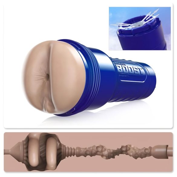 Fleshlight Boost Blast - naturtrogen, verklighetstro analmasturbator