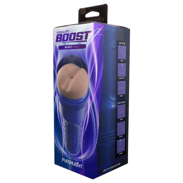 Fleshlight Boost Blast - naturtrogen, verklighetstro analmasturbator