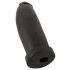 Realistixxx Real Giant - Jätte-dildo - 30 cm (svart)
