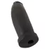 Realistixxx - dildo gigantisk - 30 cm svart