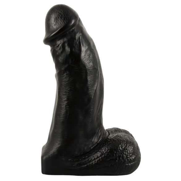 Realistixxx - Dildo med pung - realistisk storlek 22 cm - svart