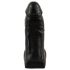 Realistixxx Real Giant - testikeldildo - 22 cm (svart)