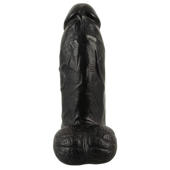Realistixxx - Dildo med pung - realistisk storlek 22 cm - svart
