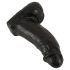 Realistixxx Real Giant - testikeldildo - 22 cm (svart)