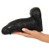 Realistixxx Real Giant - testikeldildo - 22 cm (svart)