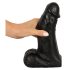 Realistixxx Real Giant - testikeldildo - 22 cm (svart)