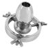 Fetish - metallisk analexpander (silver)
