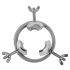 Fetish - metallisk analexpander (silver)