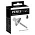 Penisplugg - metalisk urinrörsutvidgare (silver)