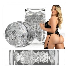   Fleshlight Quickshot Mia Malkova - kompakt masturbator - genomskinlig