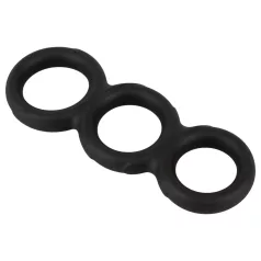 Erecto - penisring set trippel - svart