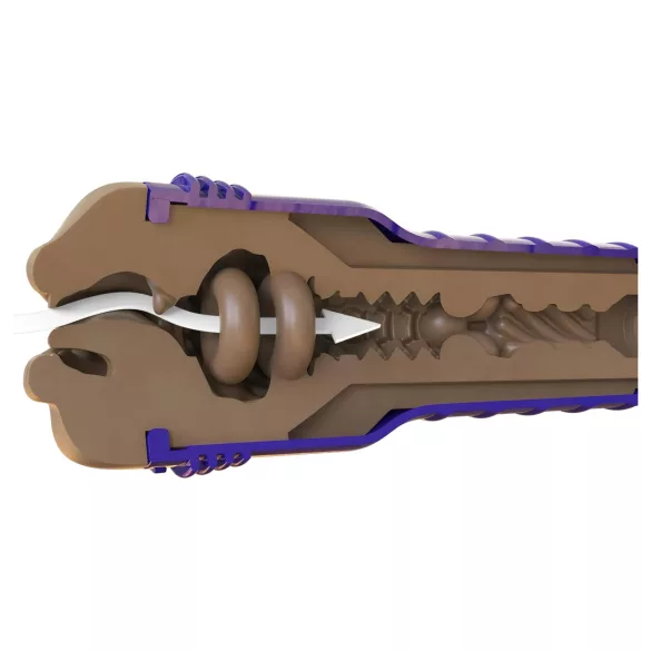 Fleshlight - Masturbator mun realistisk brun