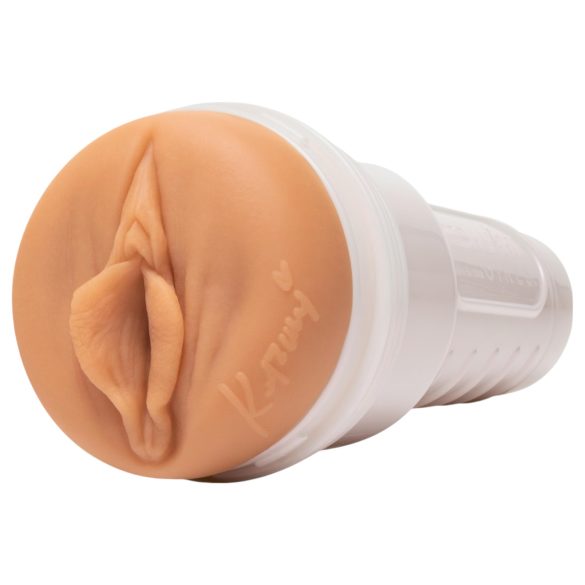 Fleshlight Kazumi Kumzumi - realistisk masturbator - vagina - naturfärg